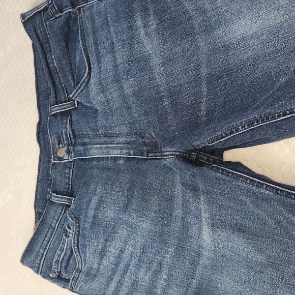 LEVI'S 541 MENS JEANS SIZE W36 L34 WASHED BLUE DENIM - Picture 8 of 9